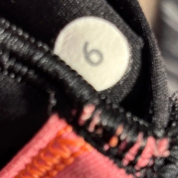 lululemon athletica Black & Pink Strappy Sports Bikini Top - Picture 6 of 6